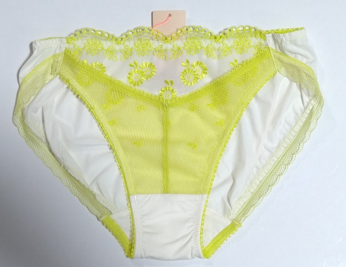 新品★トリンプ☆(M)アモスタイル(イエロー系)ショーツ(送料込み) 拍卖