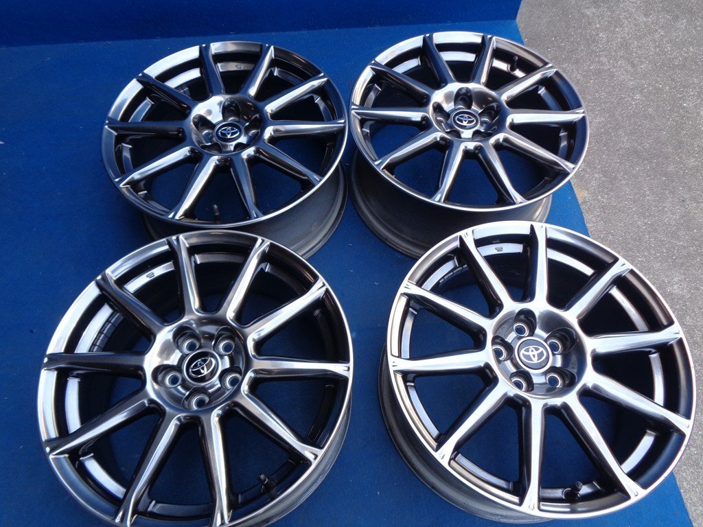 【送料込み】(No.B) ★ トヨタ 86 純正 ★ 後期 GTリミテッド ★ 7.5J/+48 PCD 100 ★ 4本セット ★拍卖