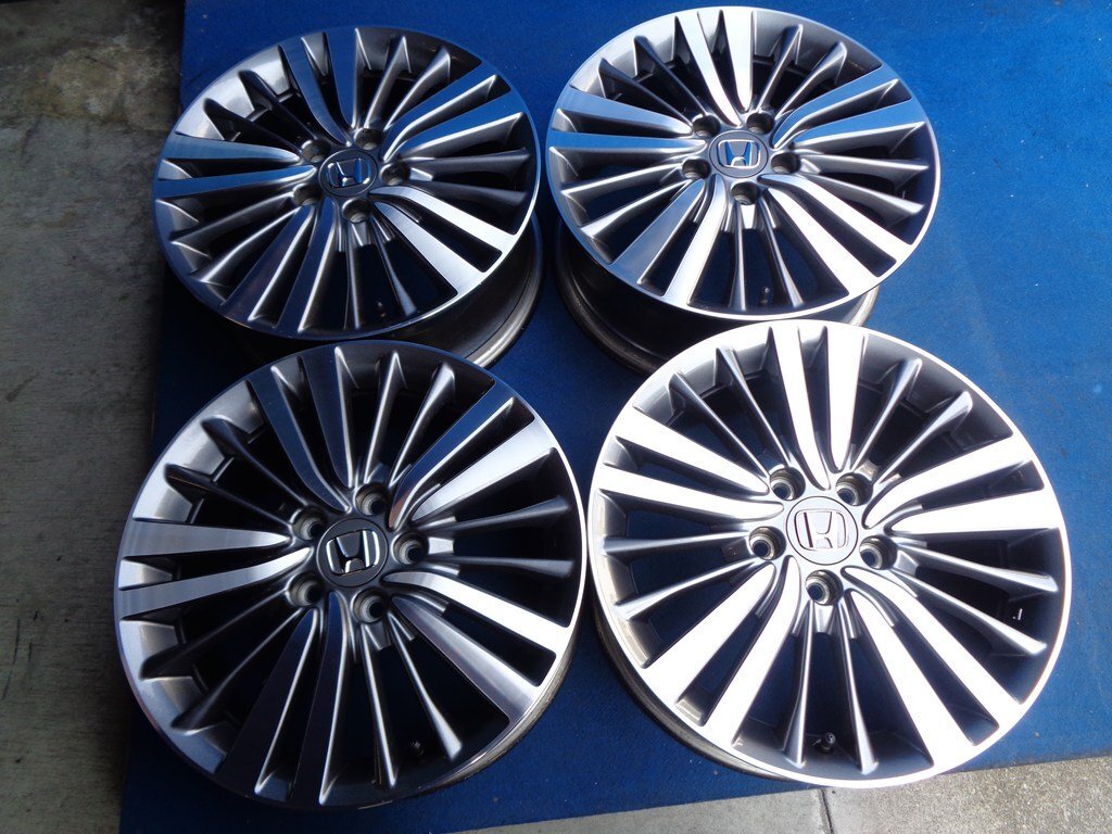 【送料込み】★ ホンダ 純正 ★ RC系 オデッセイ 後期 ★ 7J/+55 PCD 114.3 ★ 4本セット ★拍卖