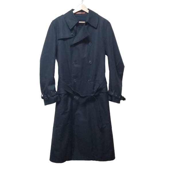 サイ ベーシック SCYE BASICS トレンチコート サイズ38 M - 黒 レディース 長袖/秋/冬 コート拍卖