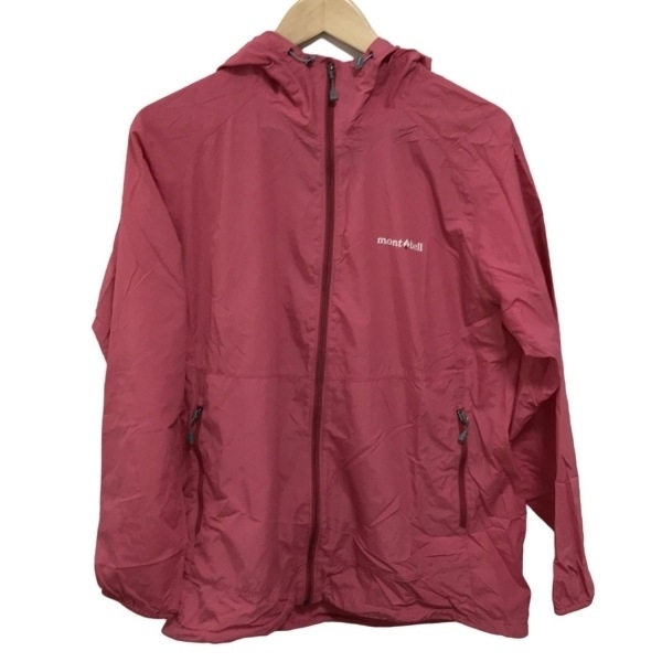 モンベル mont-bell ブルゾン サイズL-R ピンク レディース 長袖/ジップアップ/春/秋 ジャケット拍卖