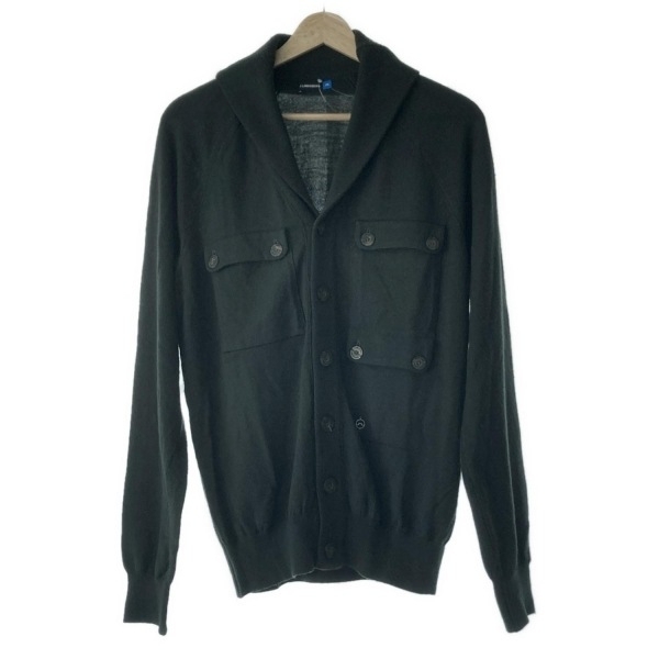 ジェイリンドバーグ J.LINDEBERG カーディガン サイズM - ダークグリーン メンズ 長袖 トップス拍卖