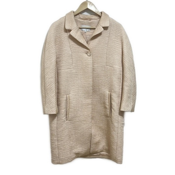 カルヴェン CARVEN サイズ34 S - ピンクベージュ レディース 長袖/キルティング/秋/冬 コート拍卖