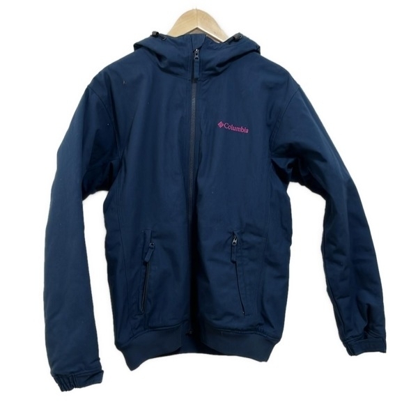 コロンビア columbia ブルゾン サイズL - ブルー×ピンク メンズ 長袖/中綿/冬 ジャケット拍卖