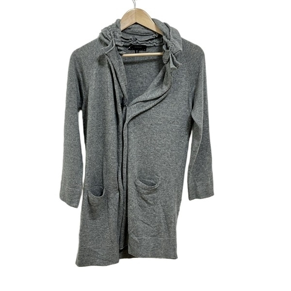 チヴィディーニ CIVIDINI カーディガン サイズ38 S - グレー レディース 長袖 トップス拍卖