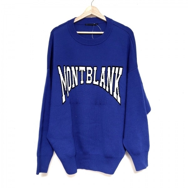 エーピー ストゥディオ AP STUDIO 長袖セーター/ニット - ネイビー×ベージュ×黒 レディース トップス拍卖