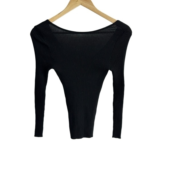 ポールカ PAULEKA 長袖セーター/ニット サイズS - 黒 レディース クルーネック 美品 トップス拍卖