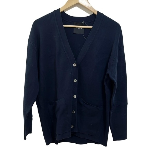 ノーク N.O.R.C カーディガン サイズF - ネイビー レディース 長袖 トップス拍卖