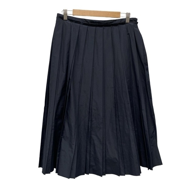 アンタイトル UNTITLED スカート サイズ44 L - ネイビー レディース ひざ丈 ボトムス拍卖
