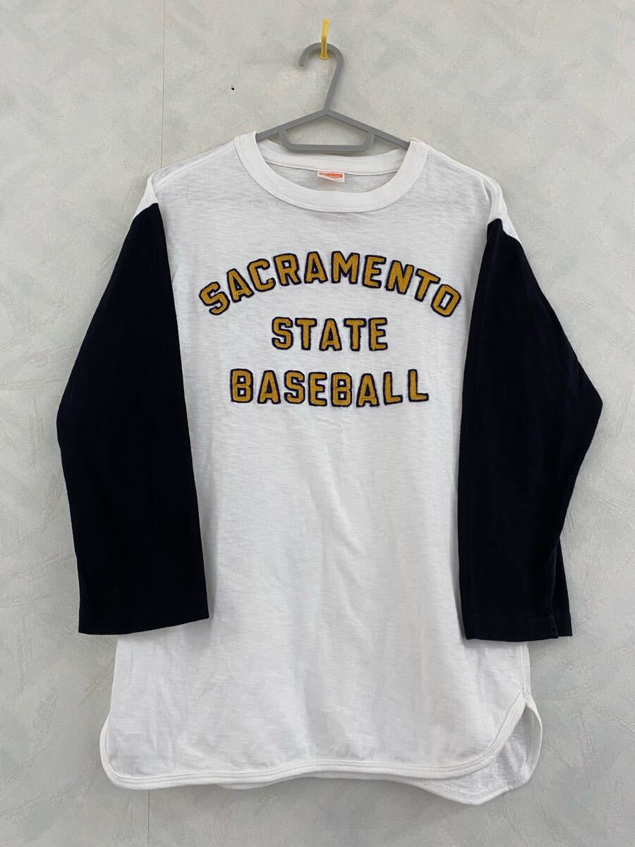 Cheswick 七分袖 カットソー サイズS SACRAMENTO STATE BASEBALL チェスウィック 東洋エンタープライズ TOYO ENTERPRISE ロンT拍卖