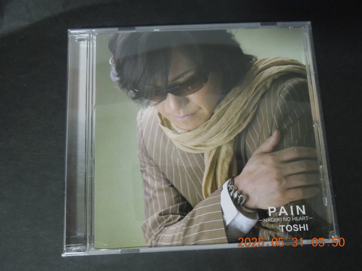 CD「PAIN」/ Toshl X JAPAN 龍玄とし TOSHI拍卖