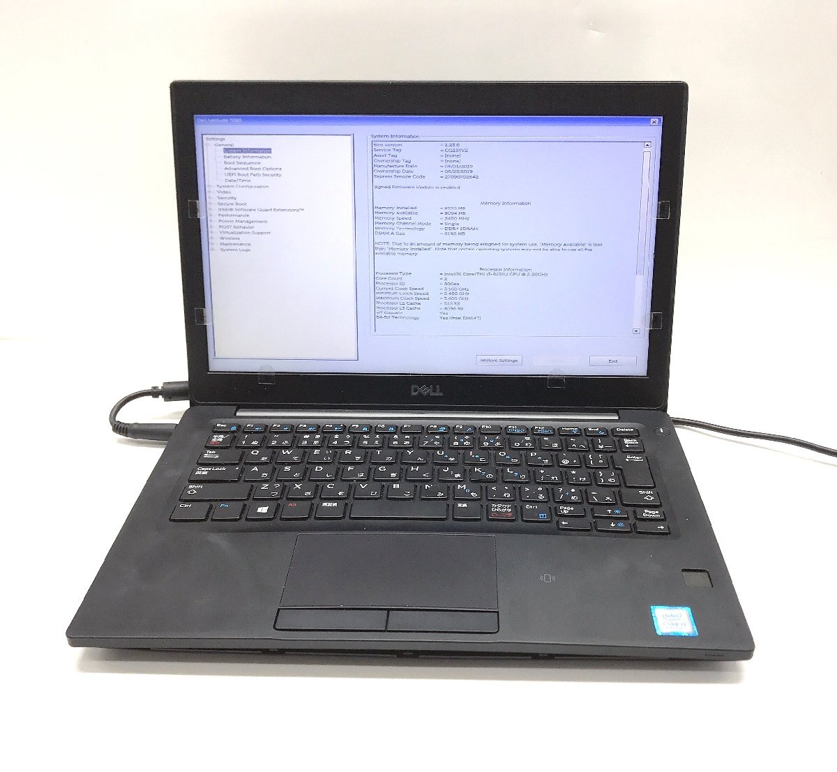 NT: ★第8世代★DELL Latitude7290 Corei3-8130U 2.20GHz /メモリ:8GB/SSD:128GB/無線/ノートパソコン ジャンク拍卖