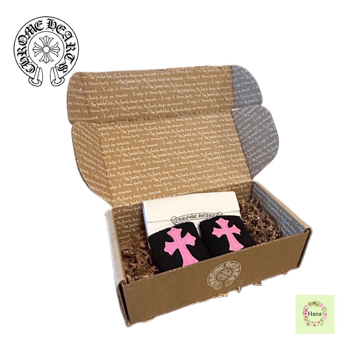 【新品未使用】オンライン限定 CHROME HEARTS クロムハーツ リストバンド クロスパッチ SWEATBAND WRIST 購入証明無修正 プレゼント拍卖