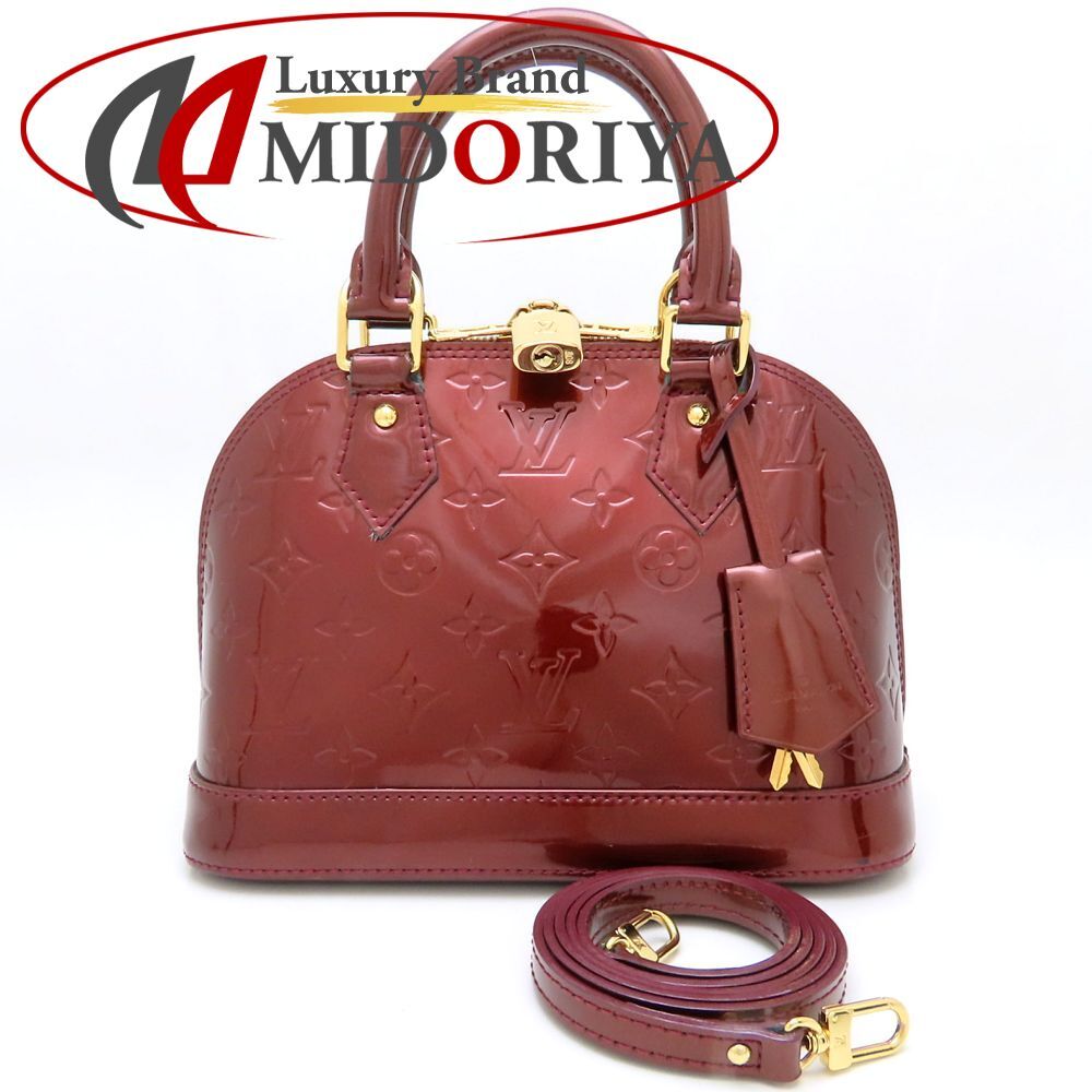 LOUIS VUITTON ルイヴィトン ヴェルニ アルマBB M91676 ハンドバッグ 2Way ルージュフォーヴィスト/352428【中古】拍卖