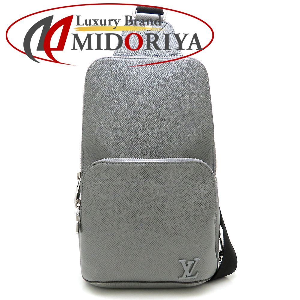 LOUIS VUITTON ルイヴィトン タイガ アヴェニュースリング M30801 ボディバッグ グラシエ グレー系/352460【中古】拍卖