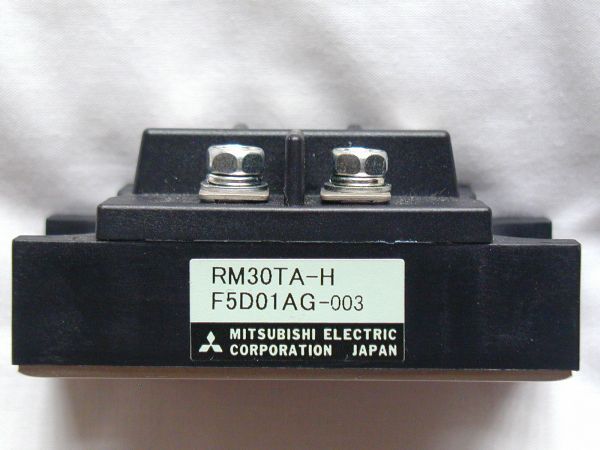 【新品】三菱電機 MITSUBISHI パワーダイオードモジュール RM30TA-H 未使用 長期保管品拍卖