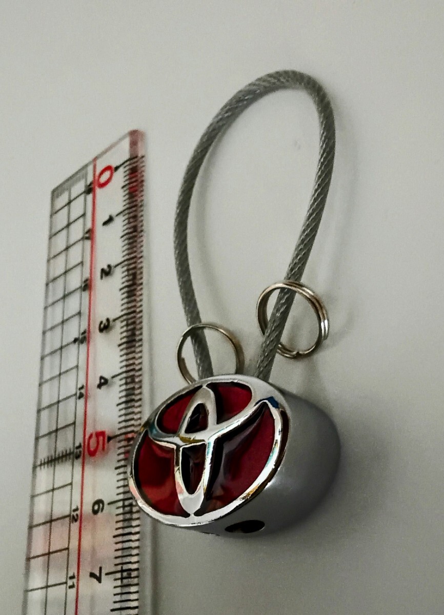 トヨタ TOYOTA ワイヤー キーホルダー キーリング拍卖
