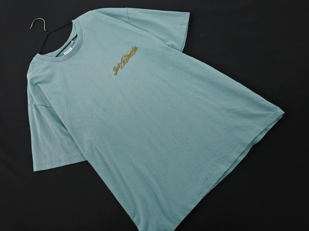 MOUSSY マウジー プリント Tシャツ sizeF/緑 ■◆ ☆ fea7 レディース拍卖