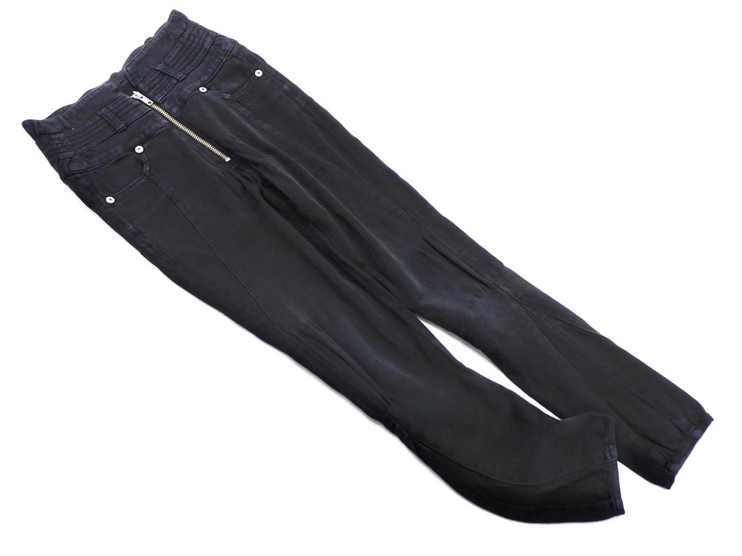 MURUA ムルーア ハイウエスト スキニー パンツ sizeS/濃紺 ■■ ☆ feb3 レディース拍卖