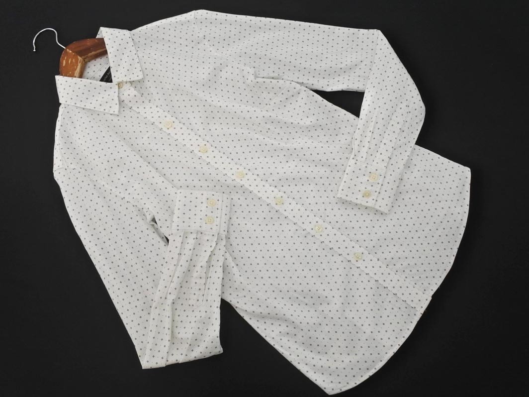 BANANA REPUBLIC バナナリパブリック 総柄 シャツ sizeO/白 ■◇ ☆ feb4 レディース拍卖