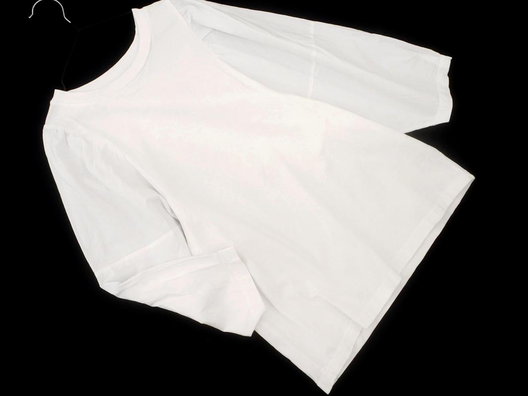 LOWRYS FARM ローリーズファーム 切替 バルーンスリーブ カットソー sizeF/白 ■◆ ☆ feb4 レディース拍卖