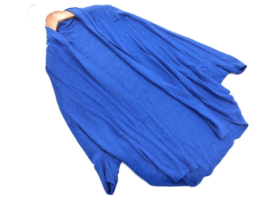 BUONA GIORNATA ボナジョルナータ ショール カーディガン sizeF/青 ■◇ ☆ feb6 レディース拍卖