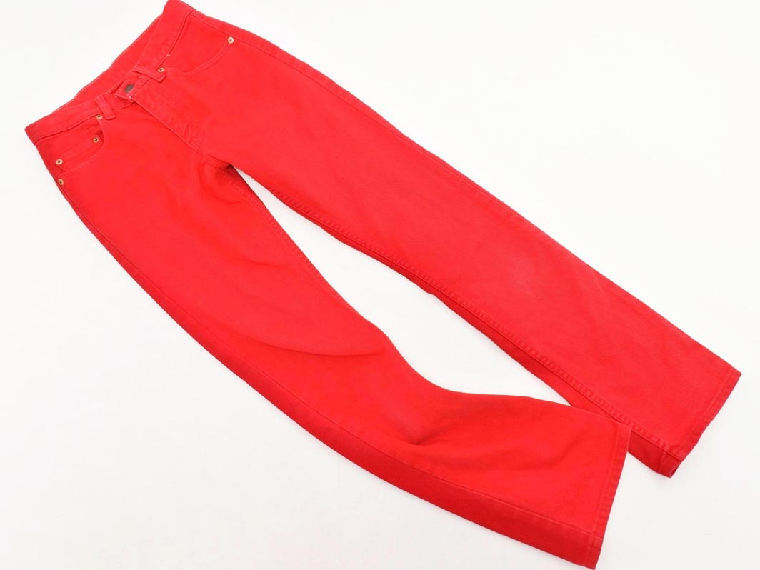 LEVI’S リーバイス スキニー デニムパンツ size26/赤 ■■ ☆ fec9 レディース拍卖