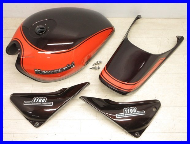 ◇9B167 ゼファー1100 ZRT10A 外装セット ガソリンタンク シートカウル サイドカバー 170拍卖