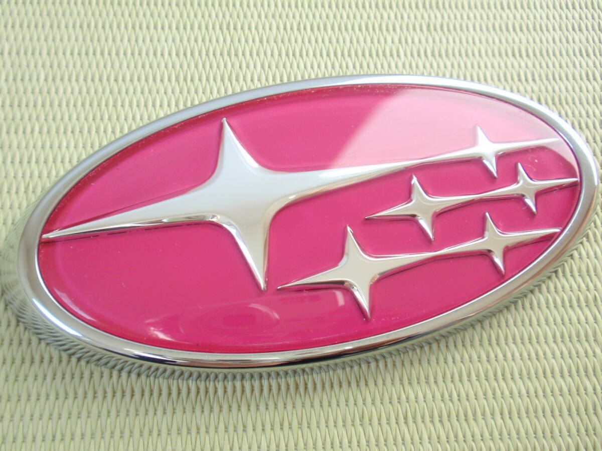 F【フロント納車外し品を塗装】スバル 六連星エンブレム★レヴォーグ/WRX/レガシィ/インプレッサ/エクシーガ等★6連星エンブレム★拍卖