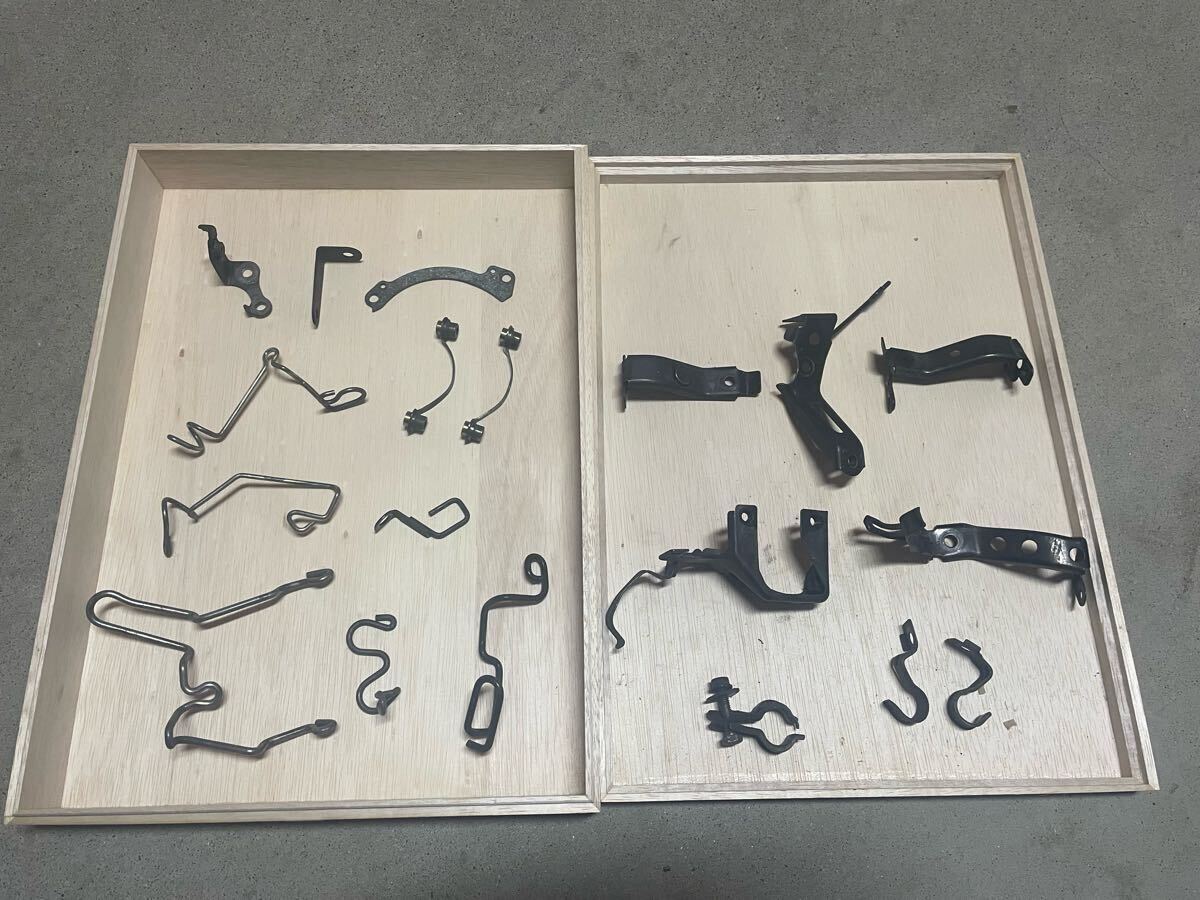 NSR 250 R MC21 純正 カウル ステー ワイヤー ブレーキ クランプ クランパー SP HRC ロスマンズ拍卖