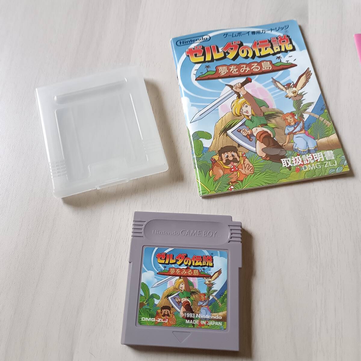 ◯美品! GB ゼルダの伝説 夢をみる島 説明書ケース付き  レターパックライト30本まで同梱OK◯拍卖