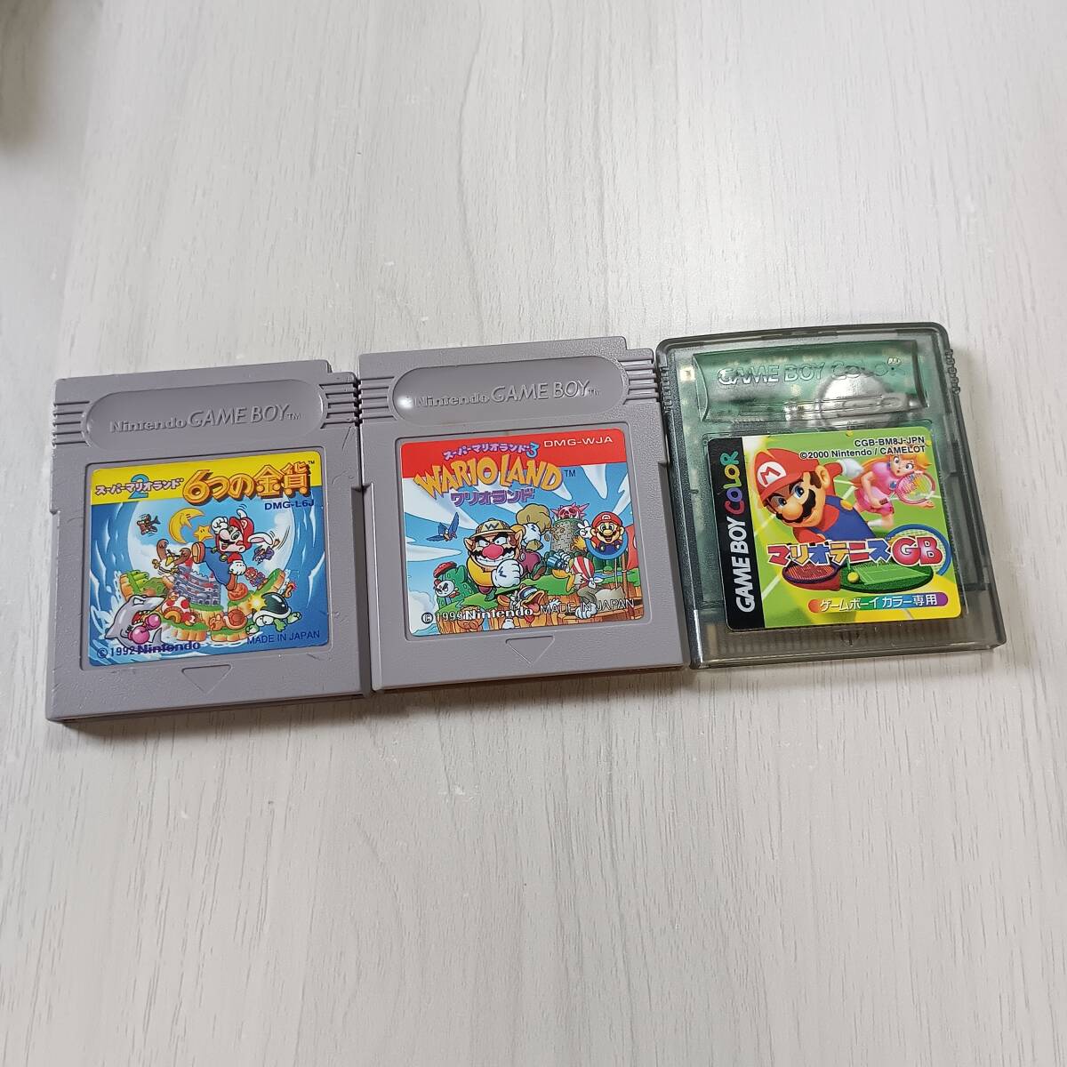 ◯即決 GB スーパーマリオランド 2 3 マリオテニスGB   レターパックライト FC8本まで GB30本まで GBA30本以上同梱可◯拍卖