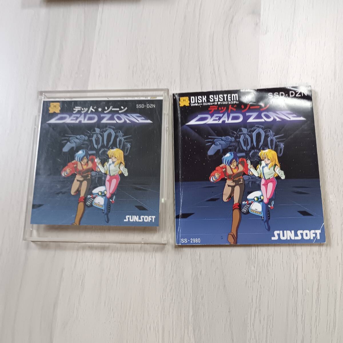 ◯ソフト無し ディスクシステム デッドゾーン  説明書ケースのみ     何本でも同梱OK◯拍卖