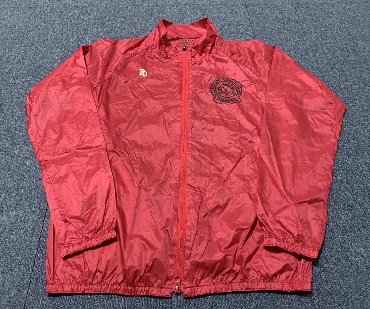 PEARLY GATES パーリーゲイツ ウインドブレーカー ジャンパー ピンク ゴルフ メンズ サイズ5拍卖