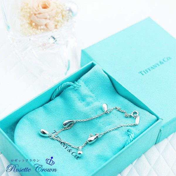 ◆新品◆値下げ交渉 は 質問で◆未使用◆ティファニー◆5ティアドロップブレスレット 2◆拍卖