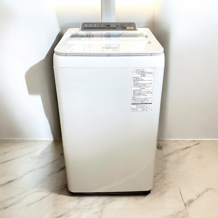 25C224_ジC Panasonic パナソニック 7.0kg全自動洗濯機 NA-FA70H3 ECONAVI 2016年製 生活家電 現状品 中古拍卖