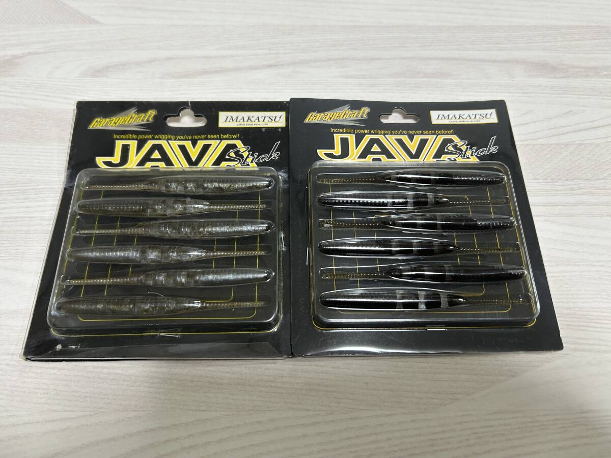 ■■ 新品 イマカツ ジャバスティック 4インチ 2色パック 6本入り JAVA STICK IMAKATSU ■■ H1.04拍卖