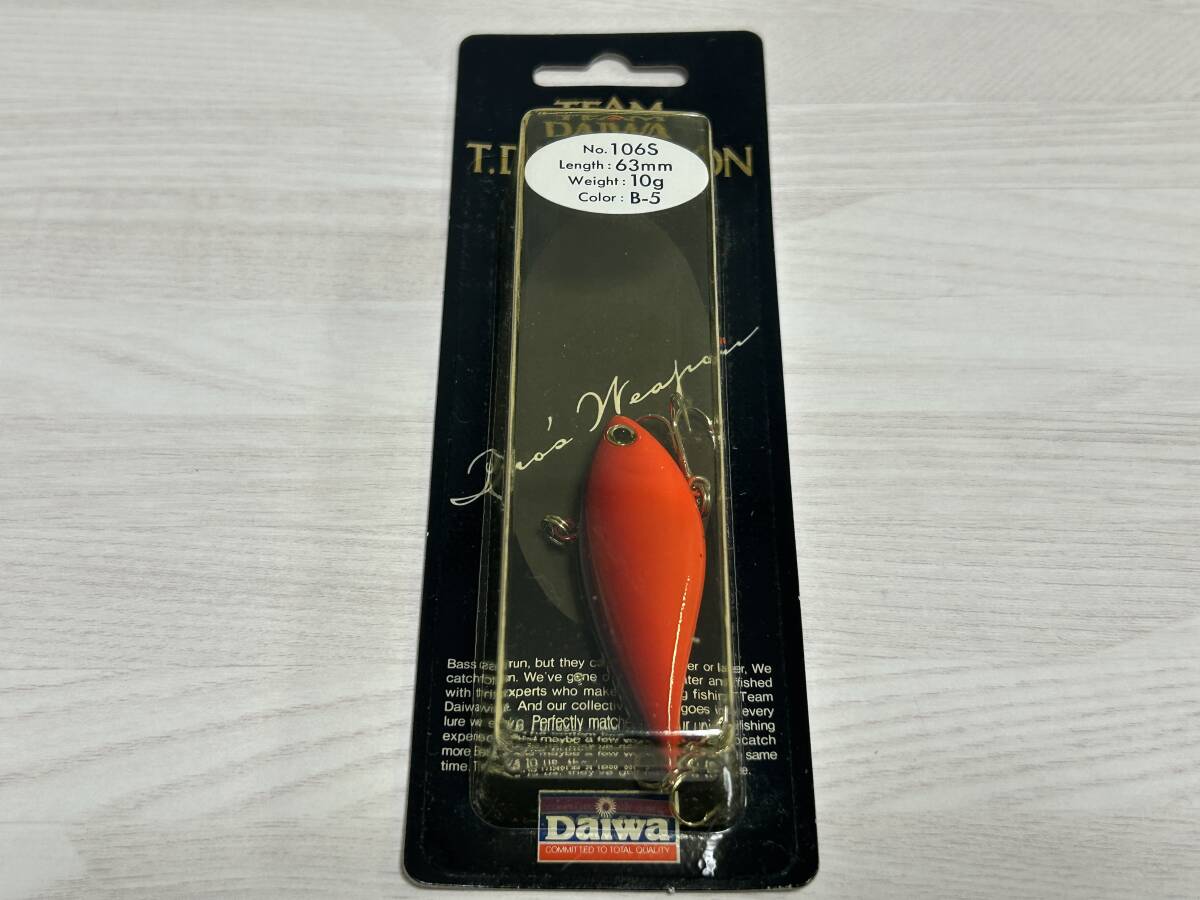 ■■ 新品 ダイワ TDバイブレーション 106S 63㎜ 10g T.D. TDバイブ パッケージ難あり DAIWA ■■ E2.04拍卖