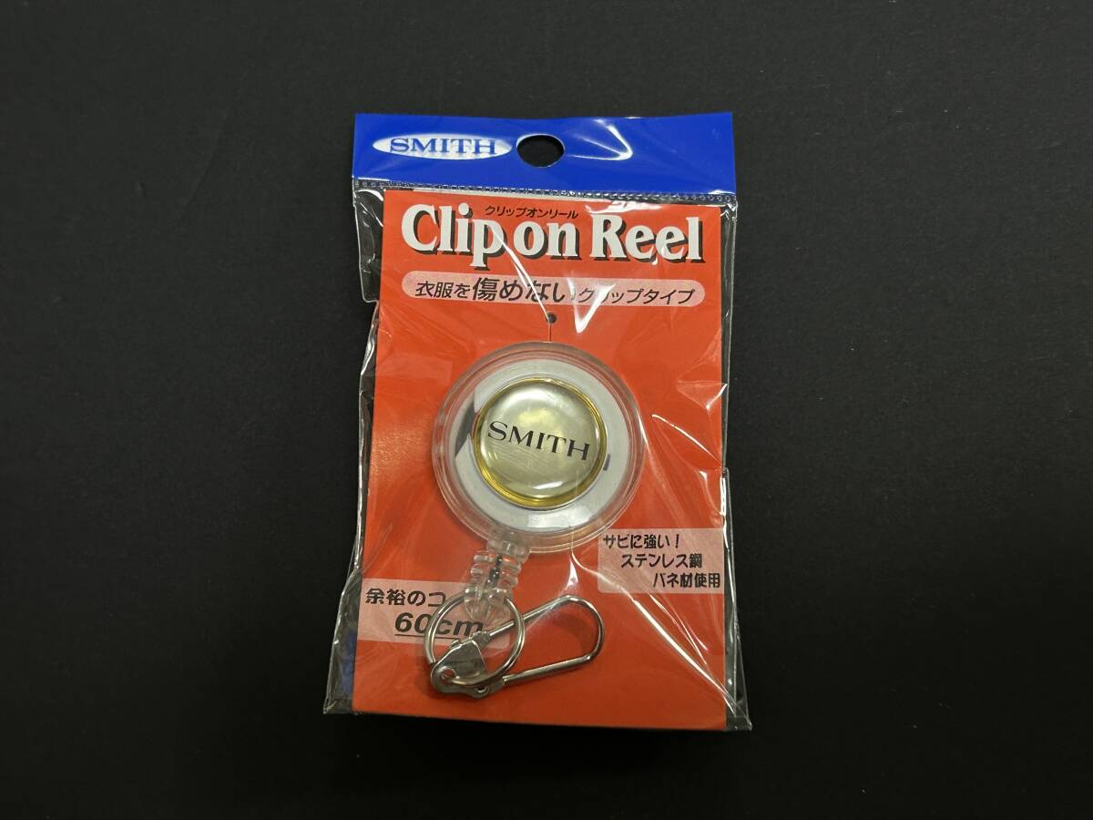 C ■■ 新品 難あり スミス クリップオンリール スケルトンクリアー コード長さ 60㎝ 1個 Clip on Real SMITH ■■ S1.05拍卖