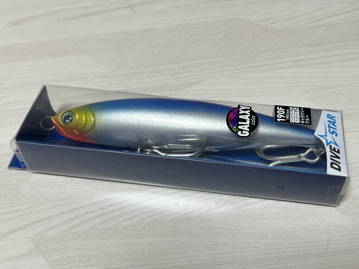 f ■■ 新品 ダイワ ソルティガ ダイブスター 190F 93g【ギャラクシーブルー】ギャラクシーカラー DIVE STER Daiwa ■■ T2.05拍卖