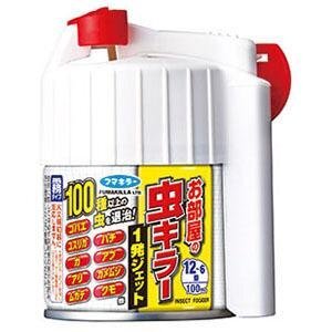【5個セット】フマキラー お部屋の虫キラー 1発ジェット (100mL) あらゆる不快な害虫を一発退治 6畳~12畳拍卖