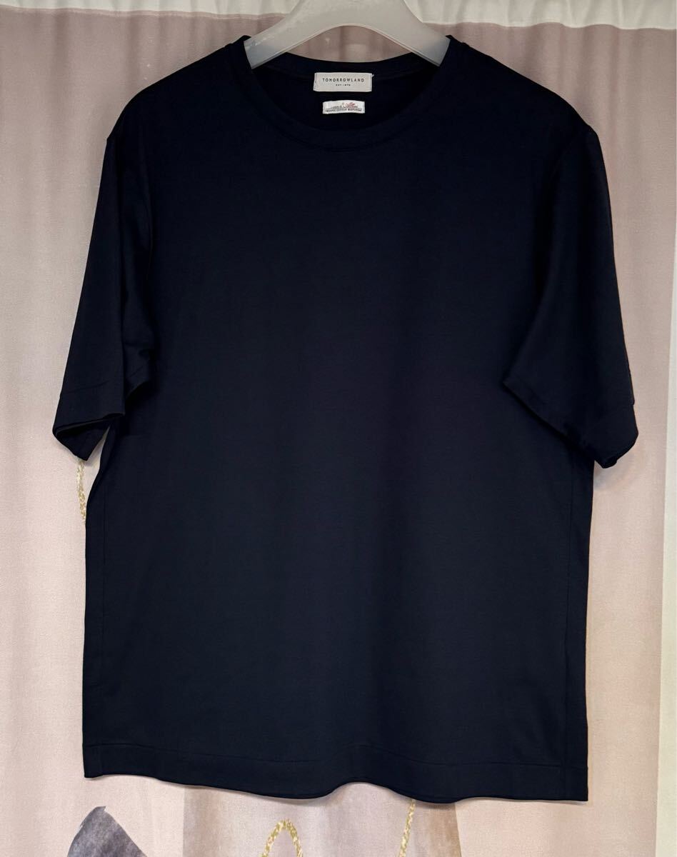 トゥモローランド アルビニ オーガニックコットン Tシャツ ネイビー拍卖