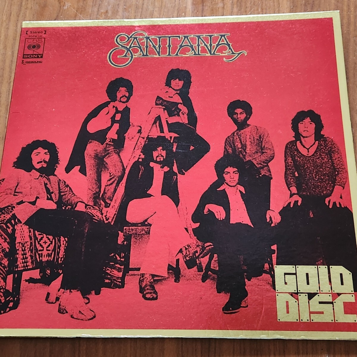 LP レコード SANTANA GOLD DISC SOPN-16拍卖