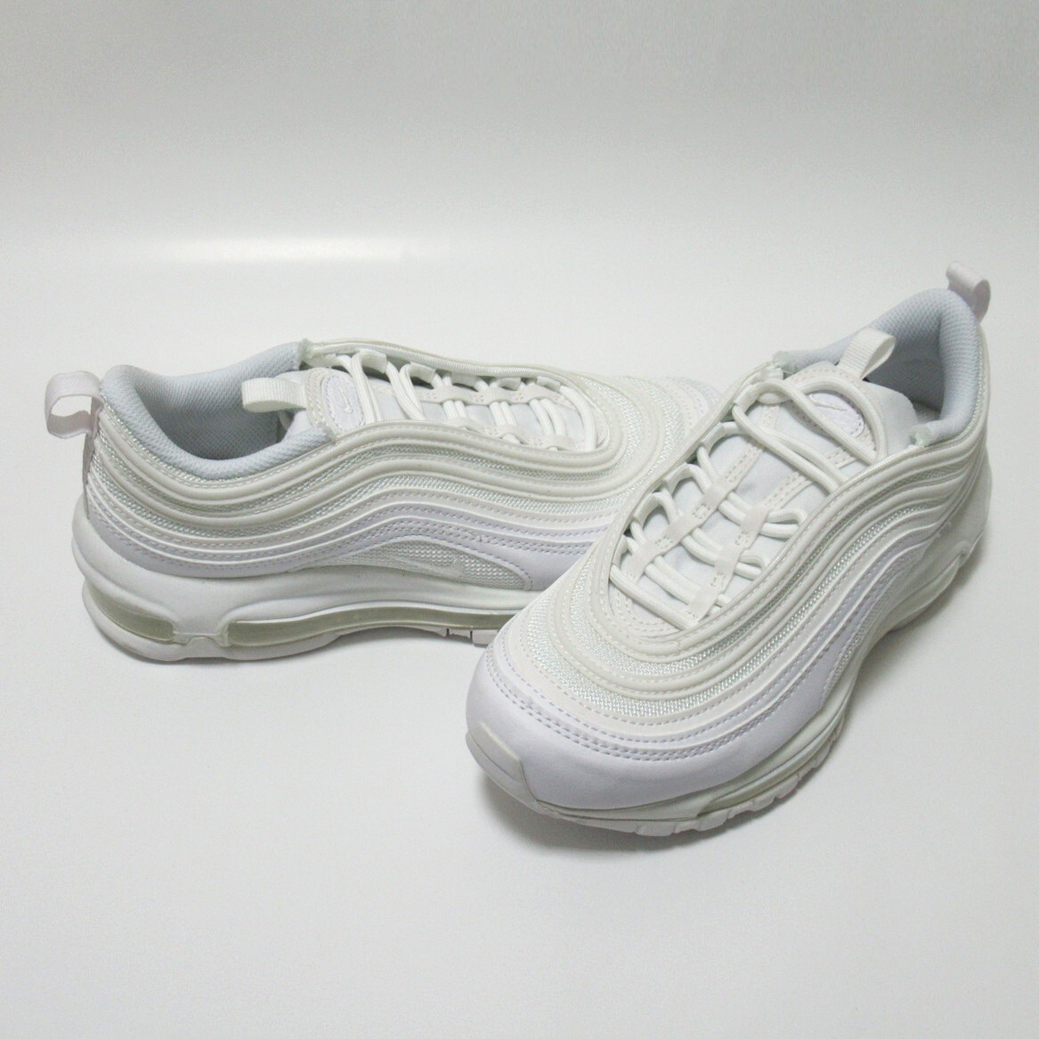 NIKE WMNS AIR MAX 97 白 白 ホワイト 24.5cm ナイキ エアマックス97 ウィメンズ DH8016-100 B拍卖