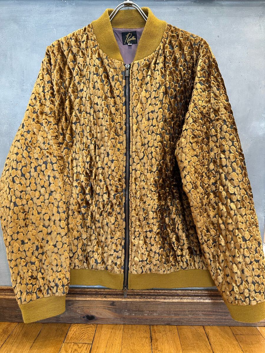 needles BURNOUT VELVET QUILTED BB JACKET拍卖