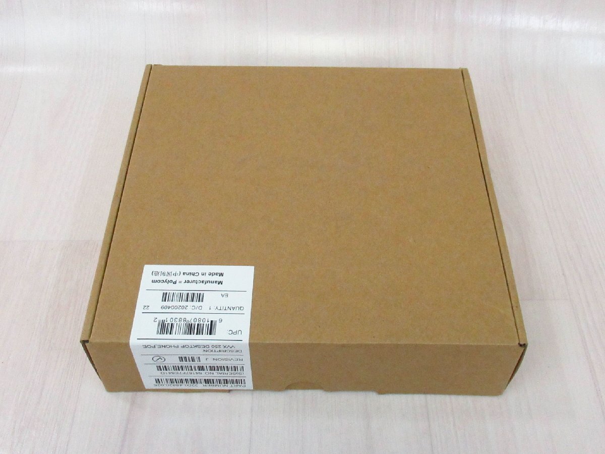 Polycom ポリコム VVX250 IP電話機 未使用品 YE 7933拍卖