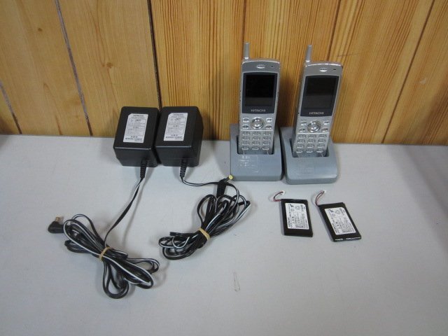 HI-D6 PS 2台 日立 デジタルコードレス 保証有 ZA2 9935)拍卖