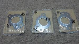 HONDA ホンダ 純正 新品 エキマニガスケット 3枚 セット ビート BEAT E-PP1 パーツ エンジン タイヤ バンパー 検 マフラー 車高調 ハンドル拍卖