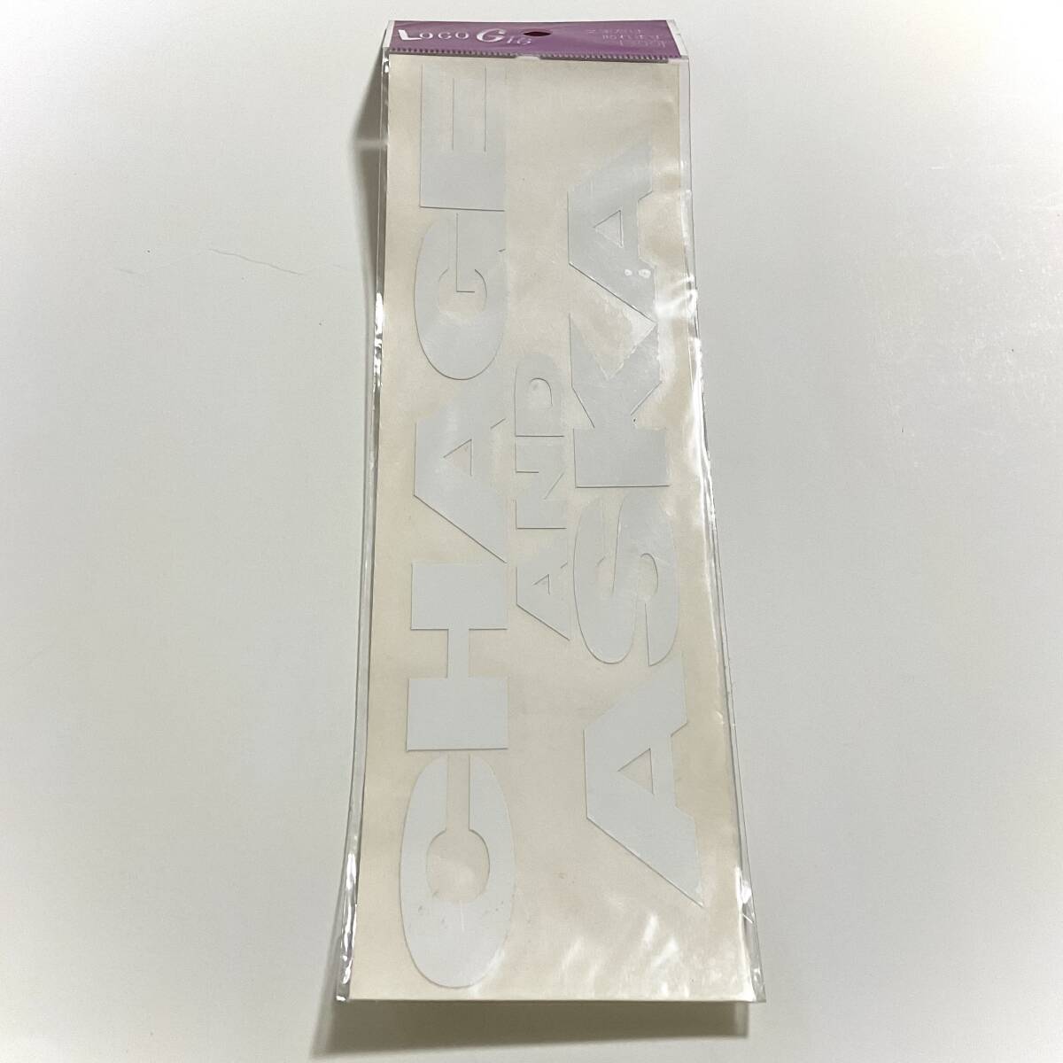 未使用 チャゲ&飛鳥 カッティングステッカー ホワイト T319 拍卖