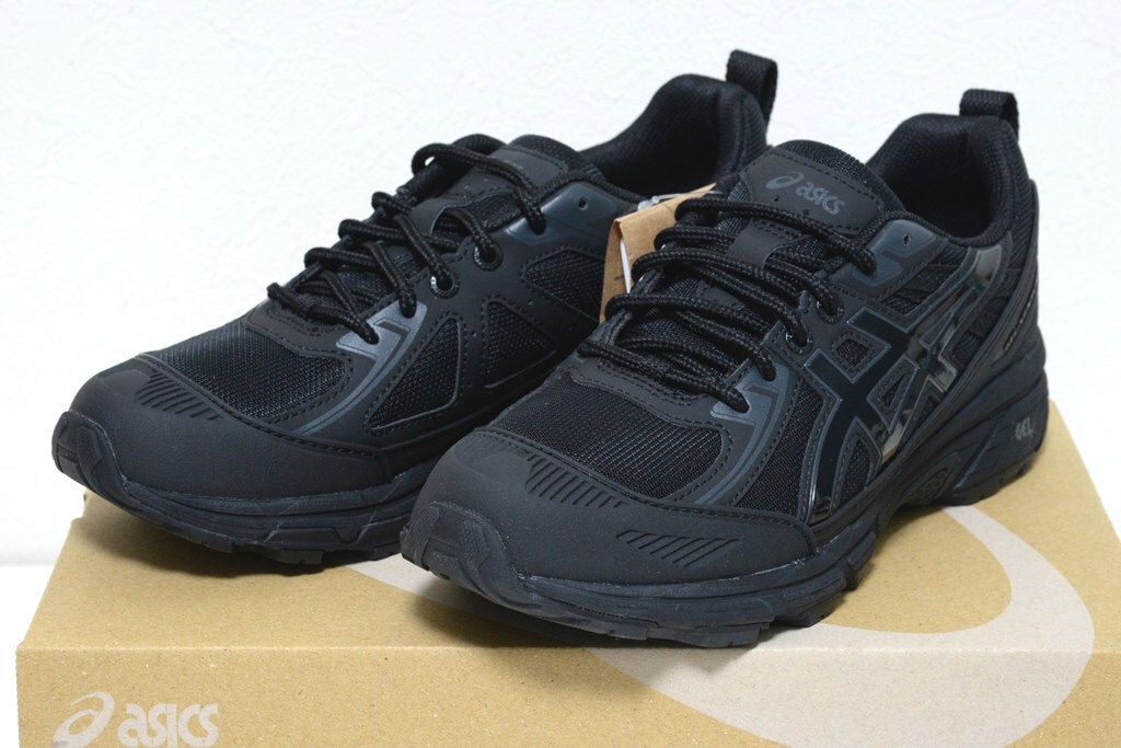 未使用品 ASICS アシックス GEL-VENTURE 6 SHIELD 24.5cm ブラック拍卖